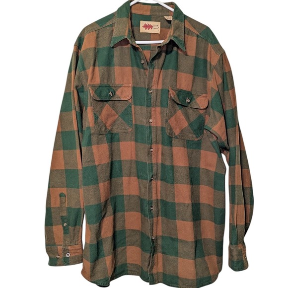 Field N Forest Other - Vintage Field N Forest Men's 2XLT Plaid Flannel Long Sleeve Button Up Shirt
